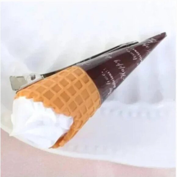 ⭐️❤️ FREE Ice Cream Snack Candy Boho Peasant Pop Art Hip Food Hair Clip Barrette - Picture 1 of 3